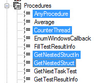 ATEasy 9.0 Multiple Procedures Selection